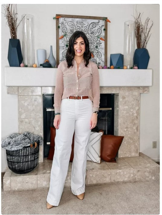 High Waist Wide Leg Pants Women