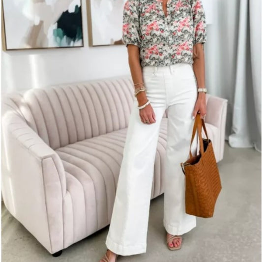 High Waist Wide Leg Pants Women